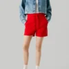 Fleece-Shorts mit verstellbarem Bund Fleece-Shorts mit verstellbarem Bund