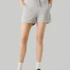 Fleece-Shorts mit verstellbarem Bund Fleece-Shorts mit verstellbarem Bund