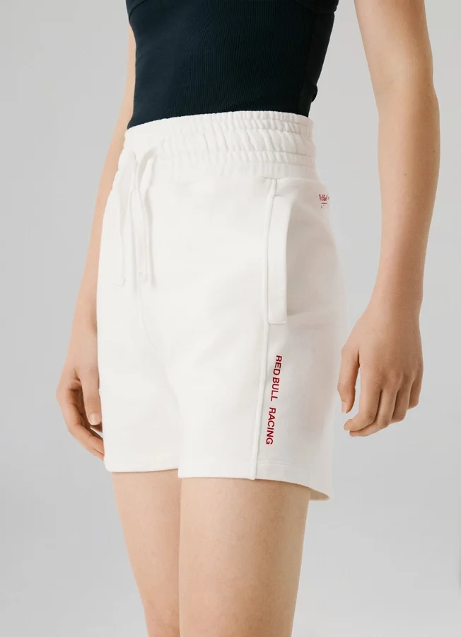 Fleece-Shorts mit verstellbarem Bund Fleece-Shorts mit verstellbarem Bund