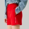 Fleece-Shorts mit verstellbarem Bund Fleece-Shorts mit verstellbarem Bund