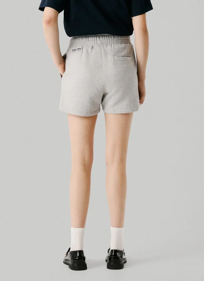 Fleece-Shorts mit verstellbarem Bund Fleece-Shorts mit verstellbarem Bund