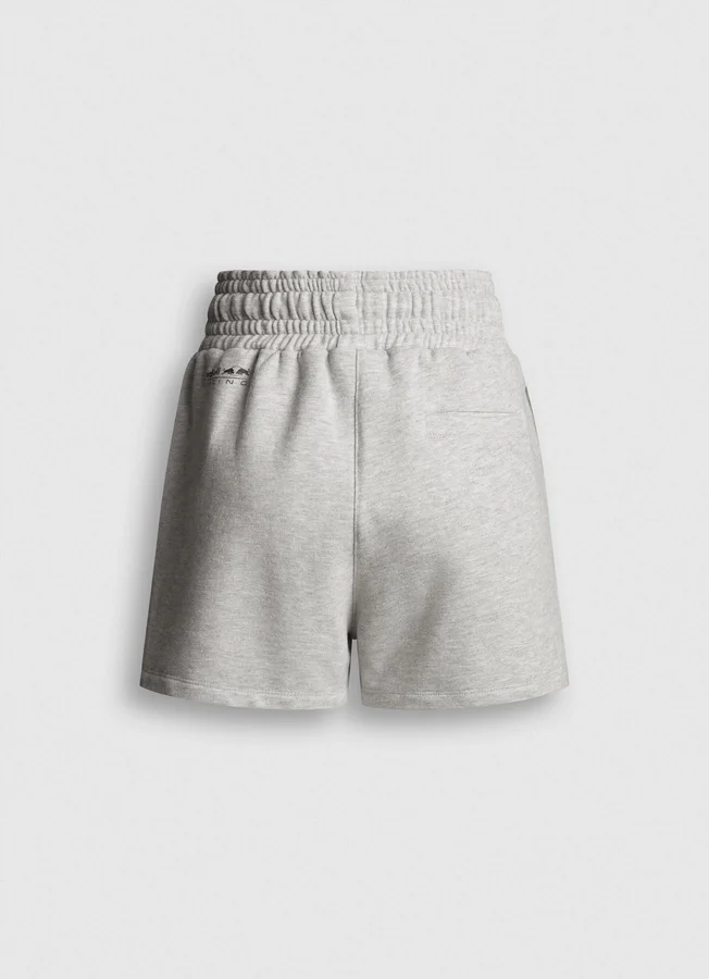 Fleece-Shorts mit verstellbarem Bund Fleece-Shorts mit verstellbarem Bund