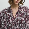 Fließende Bluse mit Blumenprint Fließende Bluse mit Blumenprint