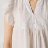 Fließende Bluse mit Schmetterlingsärmeln Fließende Bluse mit Schmetterlingsärmeln
