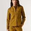 Fließende Bluse mit Taschen Fließende Bluse mit Taschen