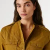 Fließende Bluse mit Taschen Fließende Bluse mit Taschen