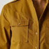 Fließende Bluse mit Taschen Fließende Bluse mit Taschen