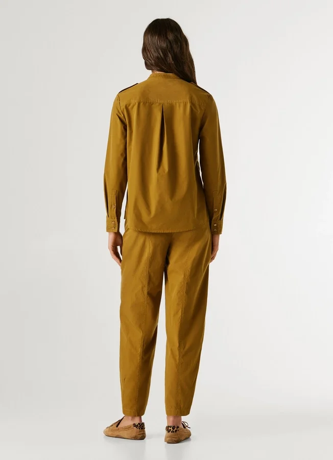 Fließende Bluse mit Taschen Fließende Bluse mit Taschen