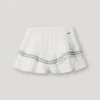 Fließende Shorts mit Stickdetails Fließende Shorts mit Stickdetails