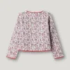 Gepolsterte Jacke mit Blumenprint