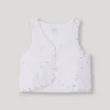 Gepolsterte Weste mit Ajour-Details