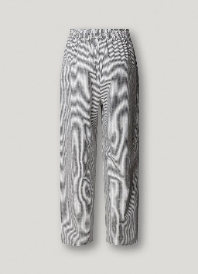 Gerade gestreifte Hose Gerade gestreifte Hose