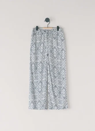 Gerade Hose mit Blumenprint