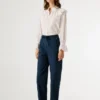 Gerade Hose mit Gürtel Gerade Hose mit Gürtel