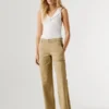 Gerade Hose mit mittlerer Leibhöhe Gerade Hose mit mittlerer Leibhöhe