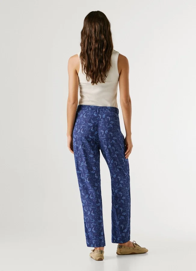 Gerade Hose mit Paisley-Print Gerade Hose mit Paisley-Print