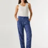 Gerade Hose mit Paisley-Print Gerade Hose mit Paisley-Print