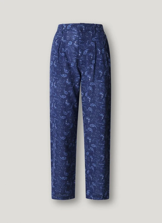 Gerade Hose mit Paisley-Print Gerade Hose mit Paisley-Print