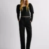 Gerade Jacquard-Hose Gerade Jacquard-Hose