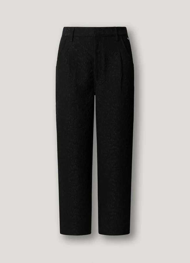 Gerade Jacquard-Hose Gerade Jacquard-Hose