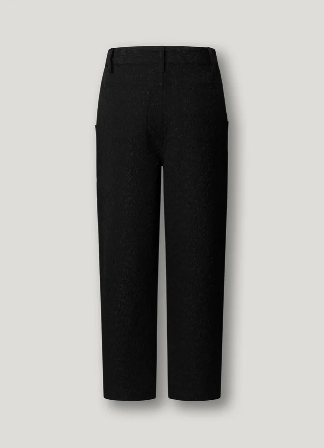 Gerade Jacquard-Hose Gerade Jacquard-Hose