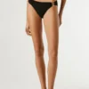 Geripptes Bikini-Höschen Geripptes Bikini-Höschen