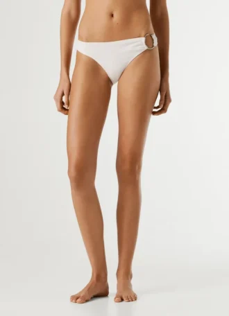 Geripptes Bikini-Höschen