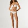 Geripptes Bikini-Höschen Geripptes Bikini-Höschen