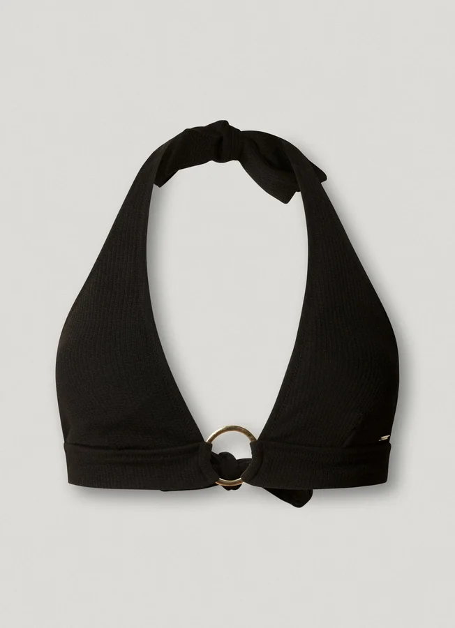 Geripptes Bikini-Oberteil Geripptes Bikini-Oberteil