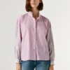 Gestreifte Popeline-Bluse Gestreifte Popeline-Bluse