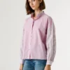 Gestreifte Popeline-Bluse Gestreifte Popeline-Bluse
