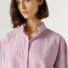Gestreifte Popeline-Bluse Gestreifte Popeline-Bluse