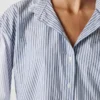 Gestreifte Popeline-Bluse Gestreifte Popeline-Bluse