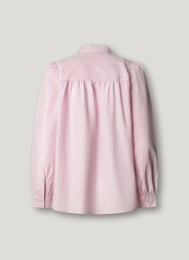 Gestreifte Popeline-Bluse Gestreifte Popeline-Bluse