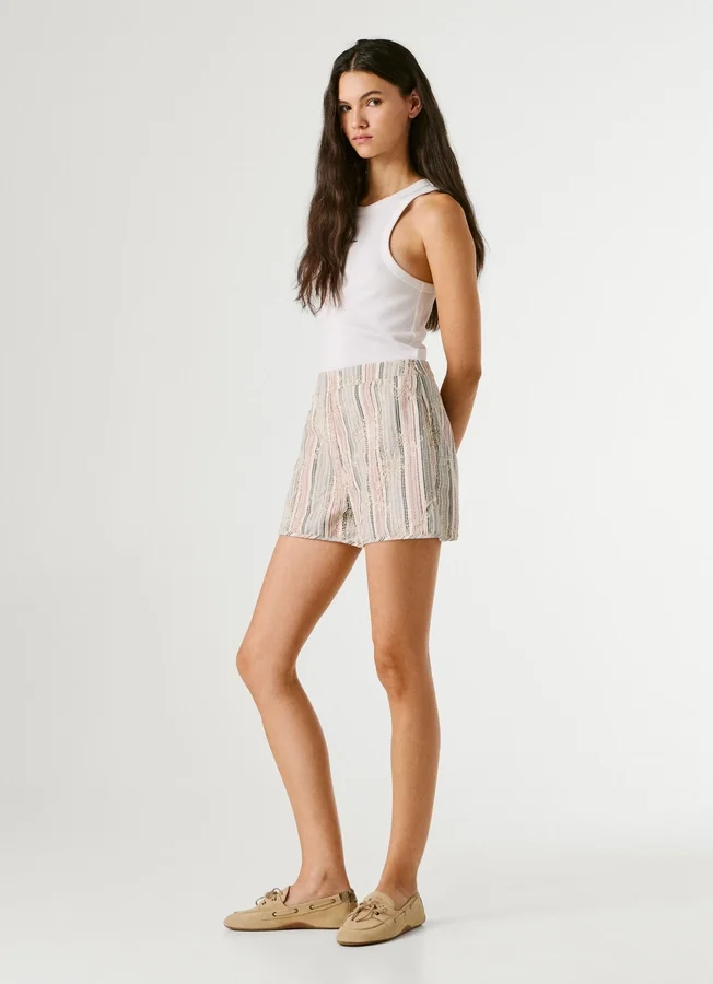 Gestreifte Shorts Gestreifte Shorts