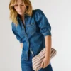 Gestreifte Tasche