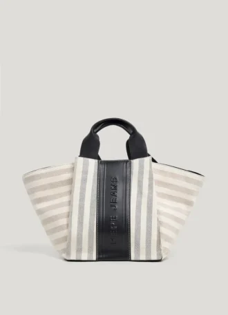 Gestreifte Tasche