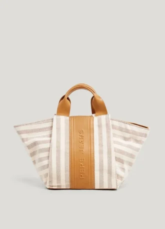 Gestreifte Tasche