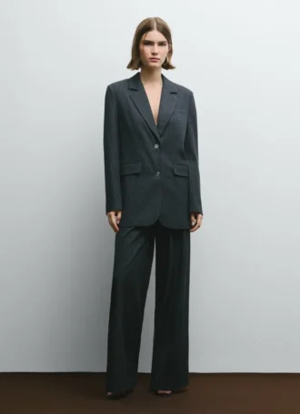 Gestreifter Blazer