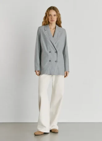 Gestreifter Blazer
