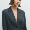 Gestreifter Blazer