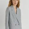 Gestreifter Blazer