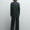 Gestreifter Blazer