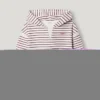Gestreifter Hoodie