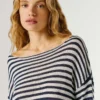 Gestreifter Strickpullover Gestreifter Strickpullover
