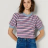 Gestreifter Strickpullover