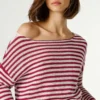 Gestreifter Strickpullover Gestreifter Strickpullover