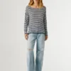 Gestreifter Strickpullover Gestreifter Strickpullover