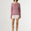 Gestreifter Strickpullover Gestreifter Strickpullover