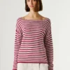 Gestreifter Strickpullover Gestreifter Strickpullover